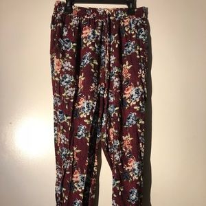 Floral pants